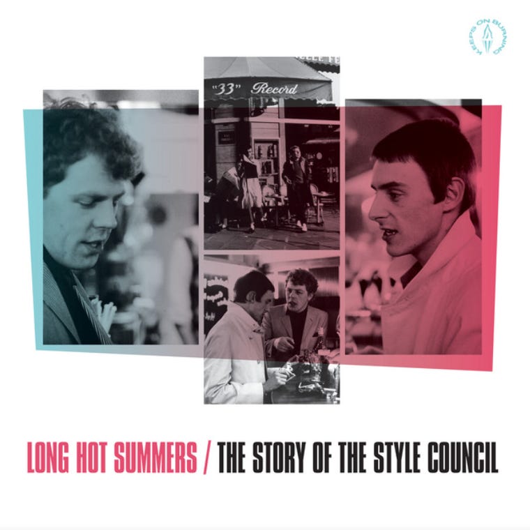 The Style Council "Long Hot Summers" album art The Style Council "Long Hot Summers" album art