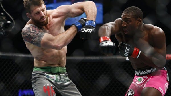 ryan bader vs phil davis ufc fight night stockholm recap images 2015 ryan bader vs phil davis ufc fight night stockholm recap images 2015