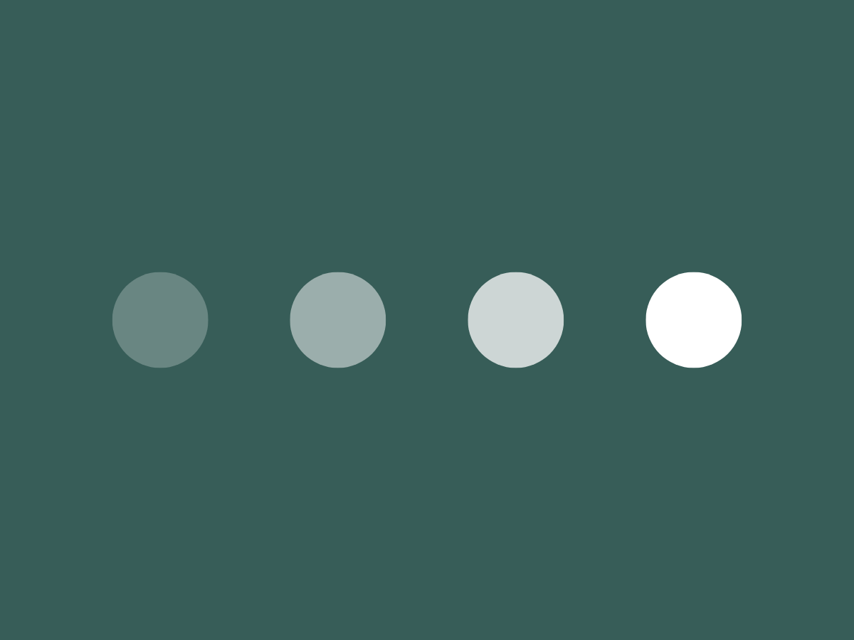 green background with four white circles in the middle green background with four white circles in the middle