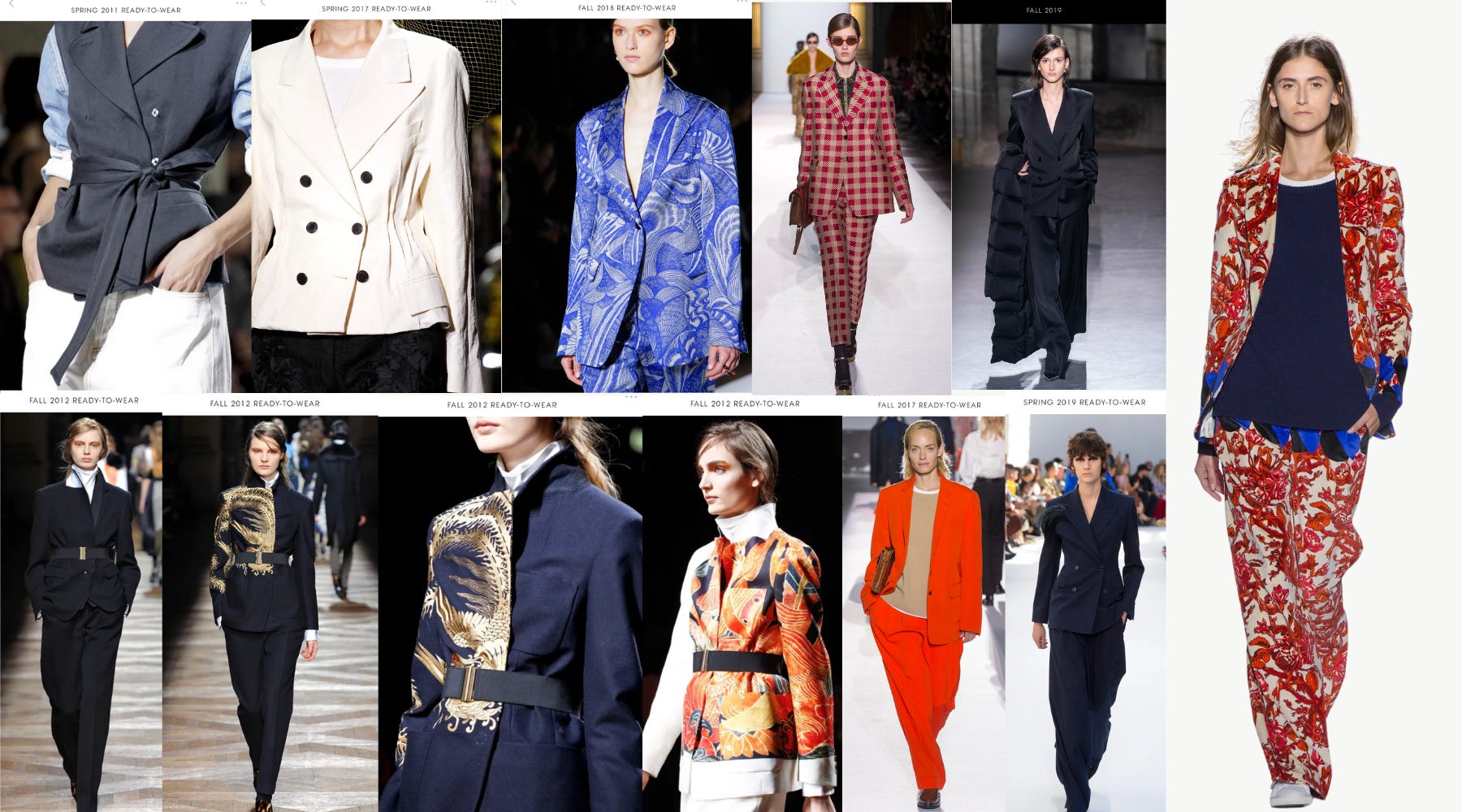 Extravaganza woman of Dries van Noten