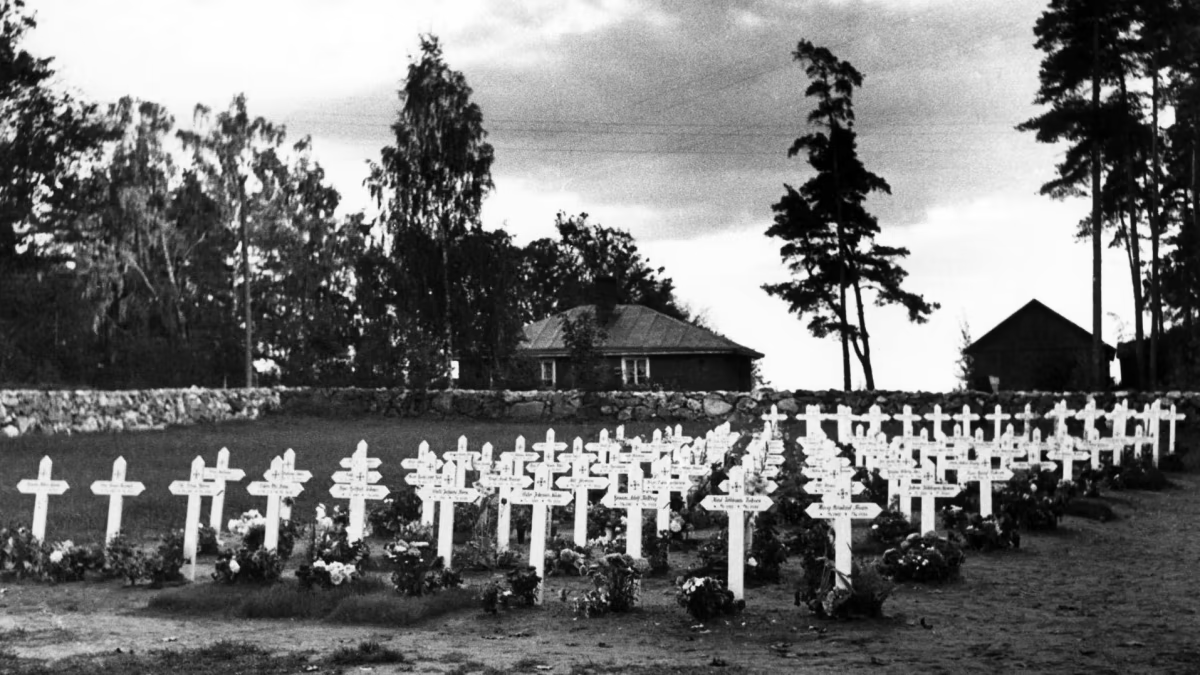 Graves of the fallen in Por...