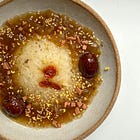 Steamed Sticky Rice with Snow Fungus Dessert Soup