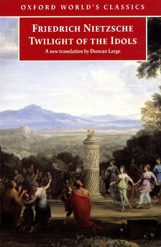 Twilight of the Idols: or How to Philosophize with a Hammer (Oxford World's Classics) eBook : Nietzsche, Friedrich, Duncan Large, Duncan Large, Duncan Large: Amazon.co.uk: Kindle Store Twilight of the Idols: or How to Philosophize with a Hammer (Oxford World's Classics) eBook : Nietzsche, Friedrich, Duncan Large, Duncan Large, Duncan Large: Amazon.co.uk: Kindle Store