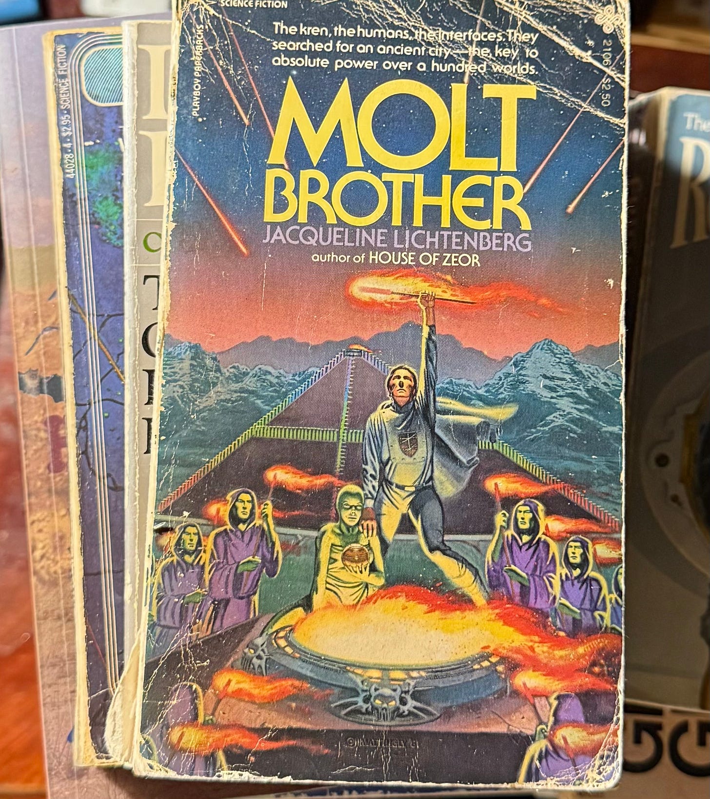 cover of Molt Brother by Jacqueline Lichtenberg