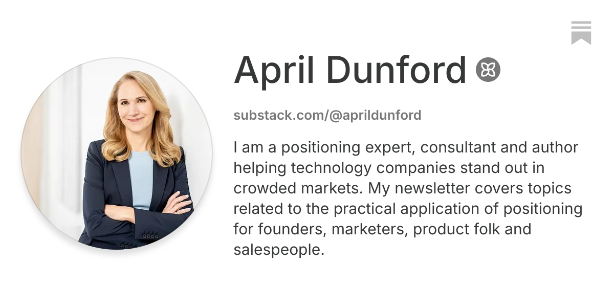 April Dunford | Substack
