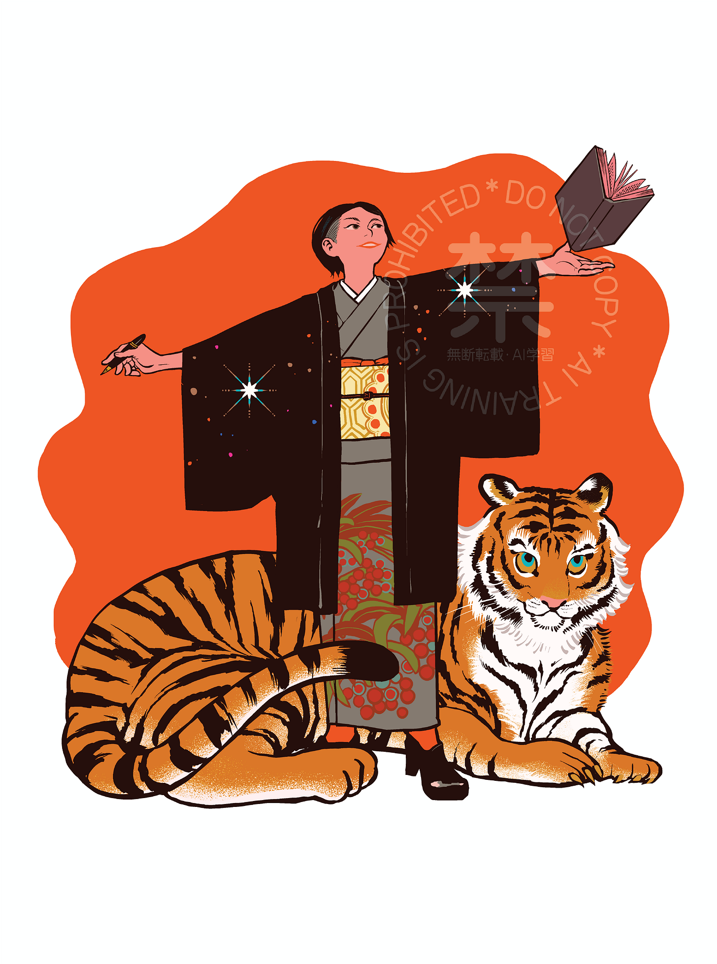 リネンコ_看板絵（画：トミイマサコ）