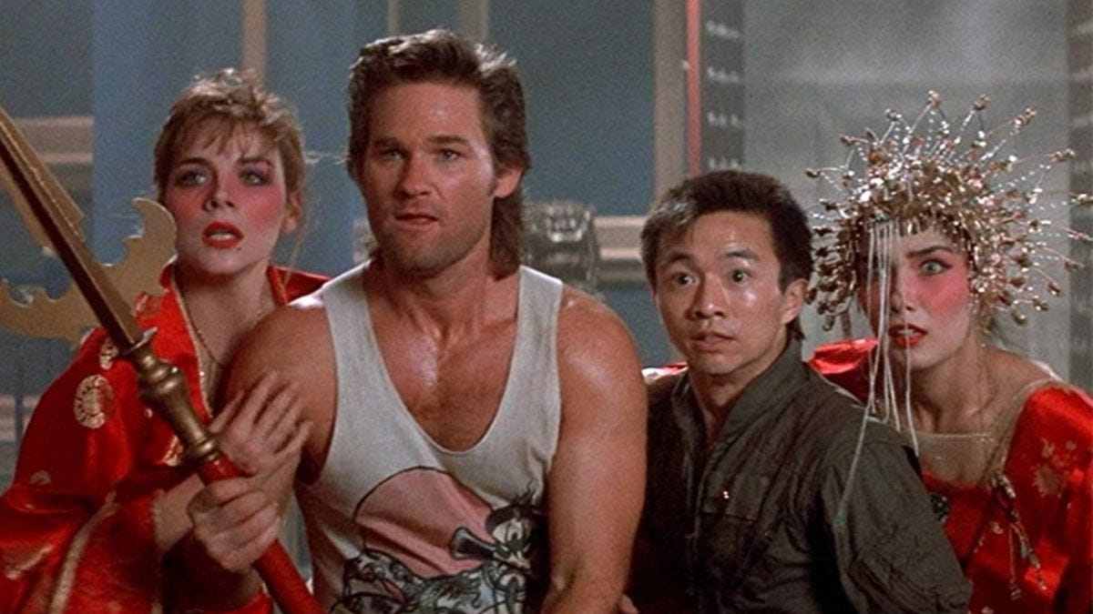 Big Trouble In Little China: 6 Thoughts I Had While Rewatching The Kurt Russell Cult Classic | Cinemablend Big Trouble In Little China: 6 Thoughts I Had While Rewatching The Kurt Russell Cult Classic | Cinemablend