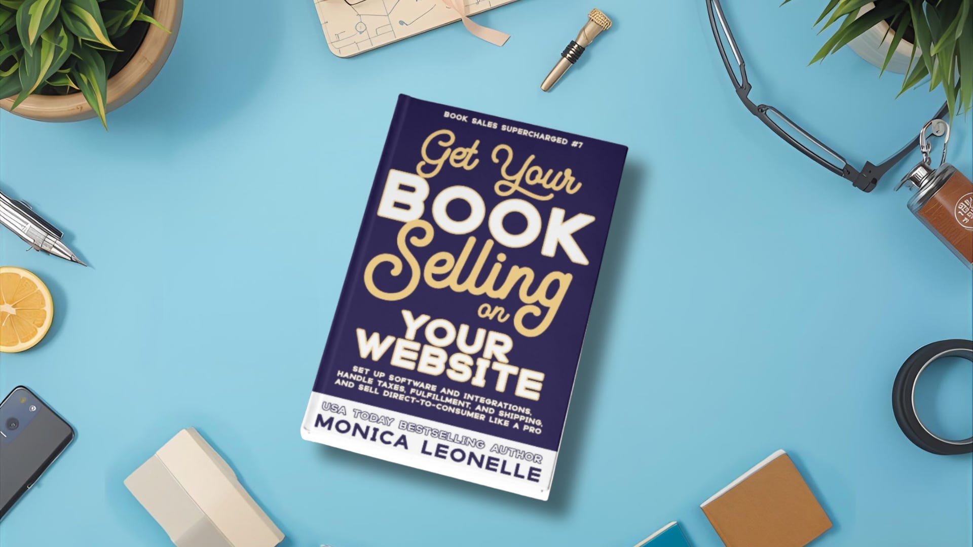 Why Sell Books on Your Website - by Monica Leonelle