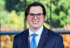 Graham Foster, an associate at Jones Day, serves as guardian ad litem. He graduated law school last year.