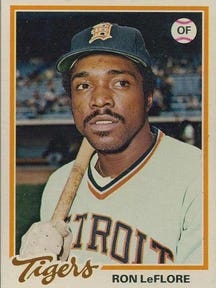 Former MLB All-Star and manager of the Saskatoon Legends, Ron LeFlore