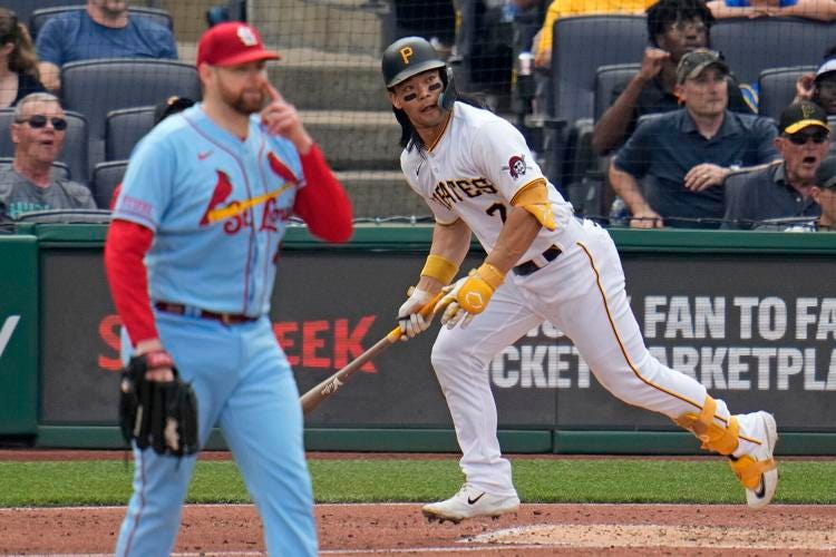 Rain, rain goes away, but Cardinals cannot hold lead for another day  against Pirates