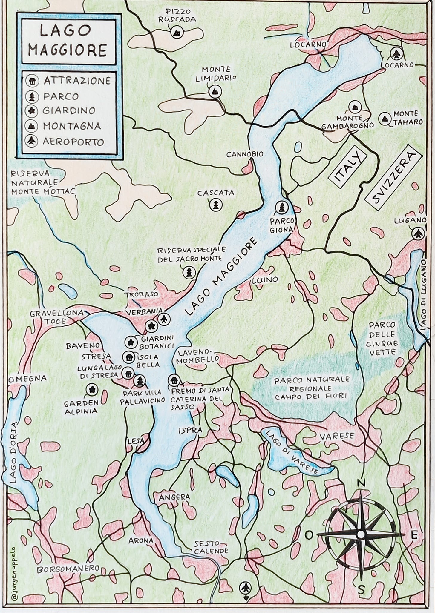 Map 1 (Lago Maggiore)