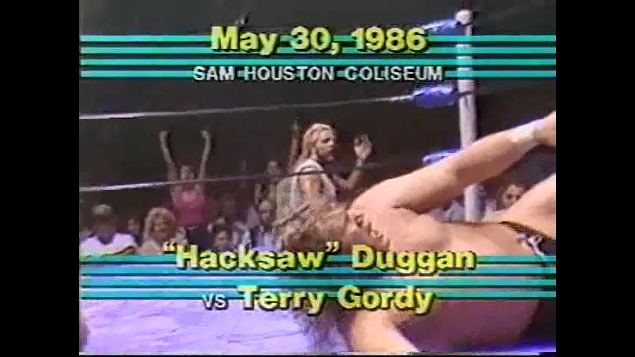 Championship Jim Duggan vs Terry Gordy UWF May 30th, 1986 Championship Jim Duggan vs Terry Gordy UWF May 30th, 1986
