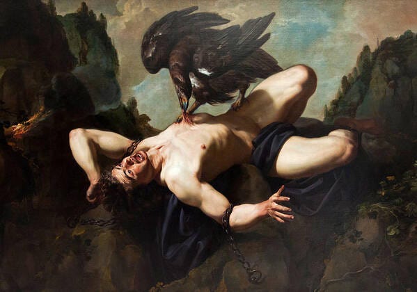 Prometheus Art Print