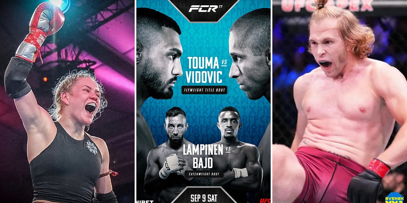 Superhelg för svensk kampsport – FCR 17, Anton Turkalj i UFC och SM i thaiboxning