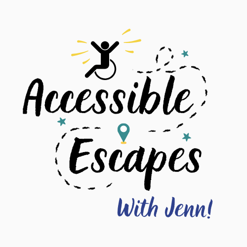 Accessible Escapes with Jenn logo