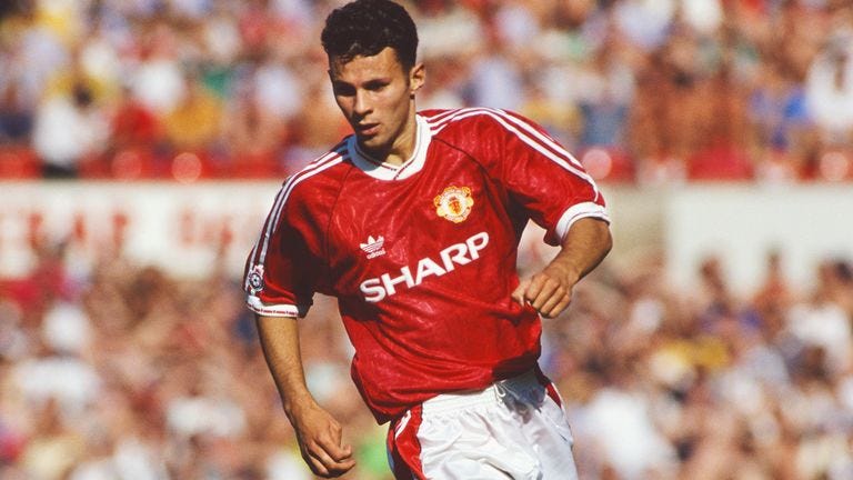 Ryan Giggs: We look back at his 25 years at Manchester United since his  debut | Football News | Sky Sports