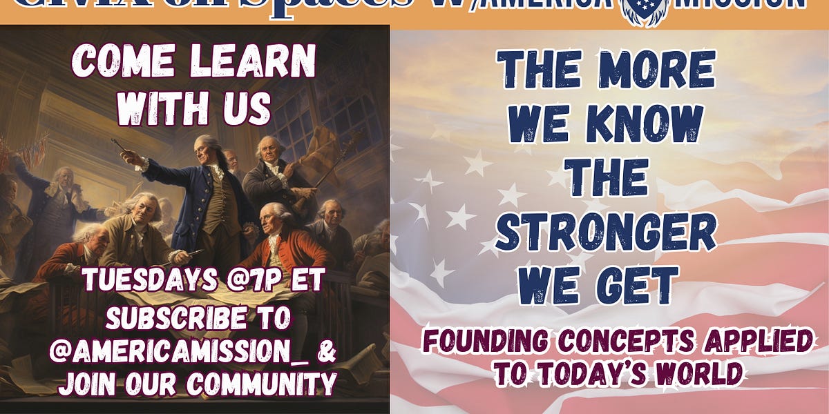 America Mission CiviX on Spaces: Which Mole to Whack 1st When Congress Returns
