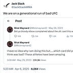 The MMA Draw Newsletter