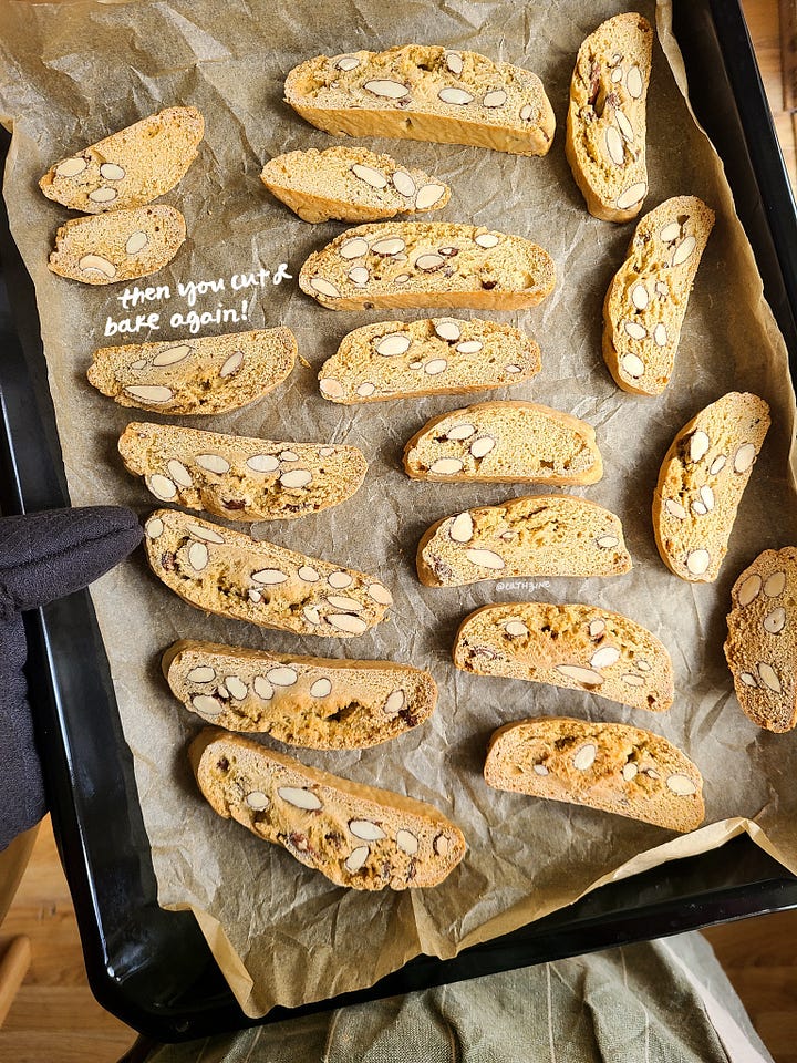 almond biscotti