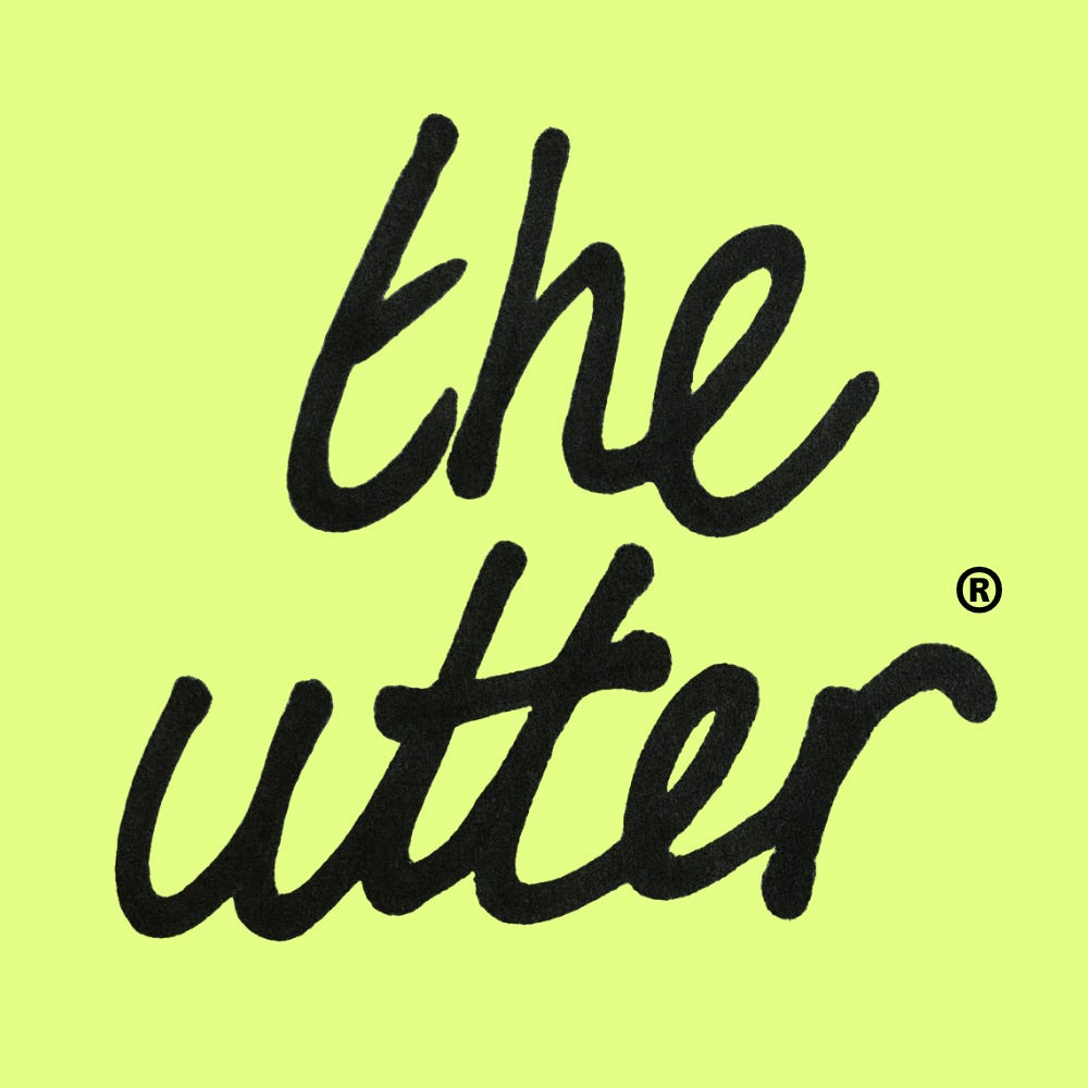⁂ the utter logo