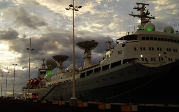 Yuan Wang 2
Chinese satellite tracking vessel