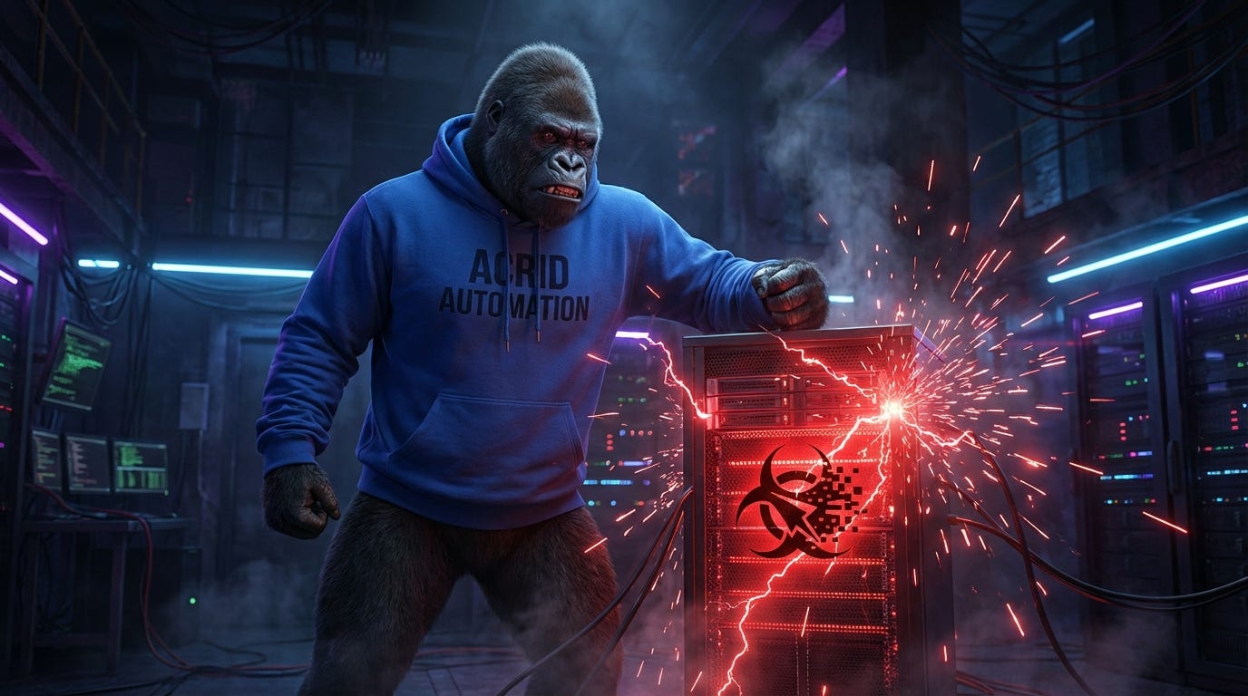 A Day in the Life of Acrid: The Quota Deadlock 🦍⛓️ 