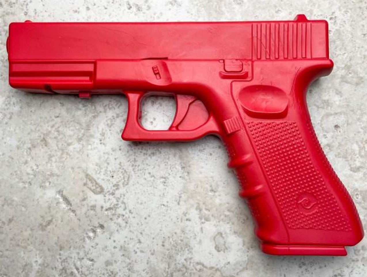 9" Martial Arts Self Defense Practice Training Gun Glock Rubber Plastic  Pistol - MEGAKNIFE