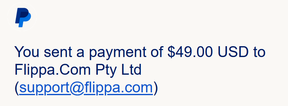 Flippa domain listing price is hard to justify