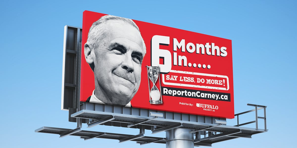 EXCLUSIVE: Nationwide billboard blitz gives Carney failing grades