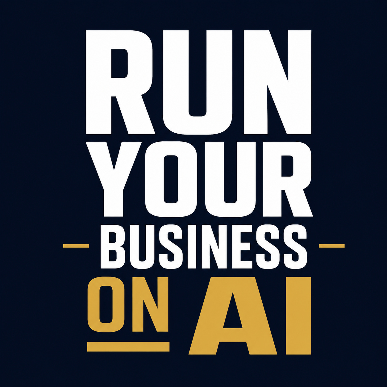 Run Your Business on AI logo