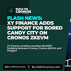 XY Finance Adds Support for Bored Candy City on Cronos zkEVM