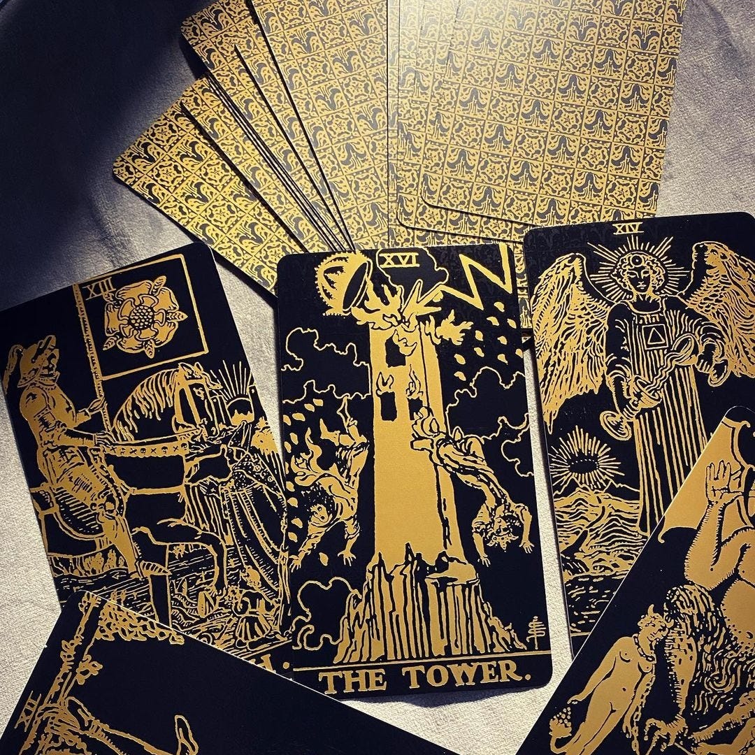 Tarot Gold & Black Edition - LT Tarot