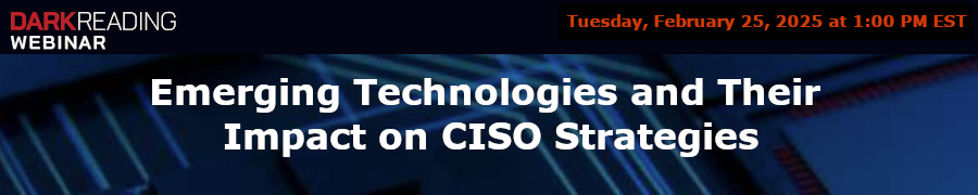 Emerging Technologies and Their Impact on CISO Strategies (Feb. 25th) Emerging Technologies and Their Impact on CISO Strategies (Feb. 25th)
