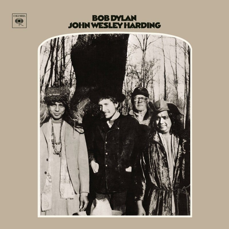 500 albums bob dylan john wesley harding