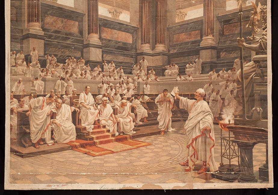 Forgotten, Like the Beasts of the Field: The Catiline Conspiracy, Part II