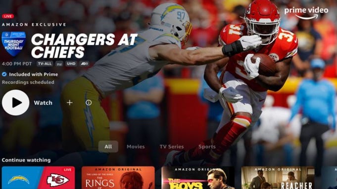 Prime Video Gets Ready For Kickoff Of Its NFL Streaming Experience –  Deadline