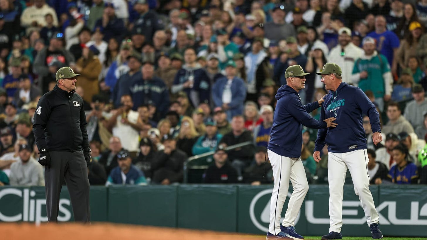 Dan Wilson ejected in 4th inning