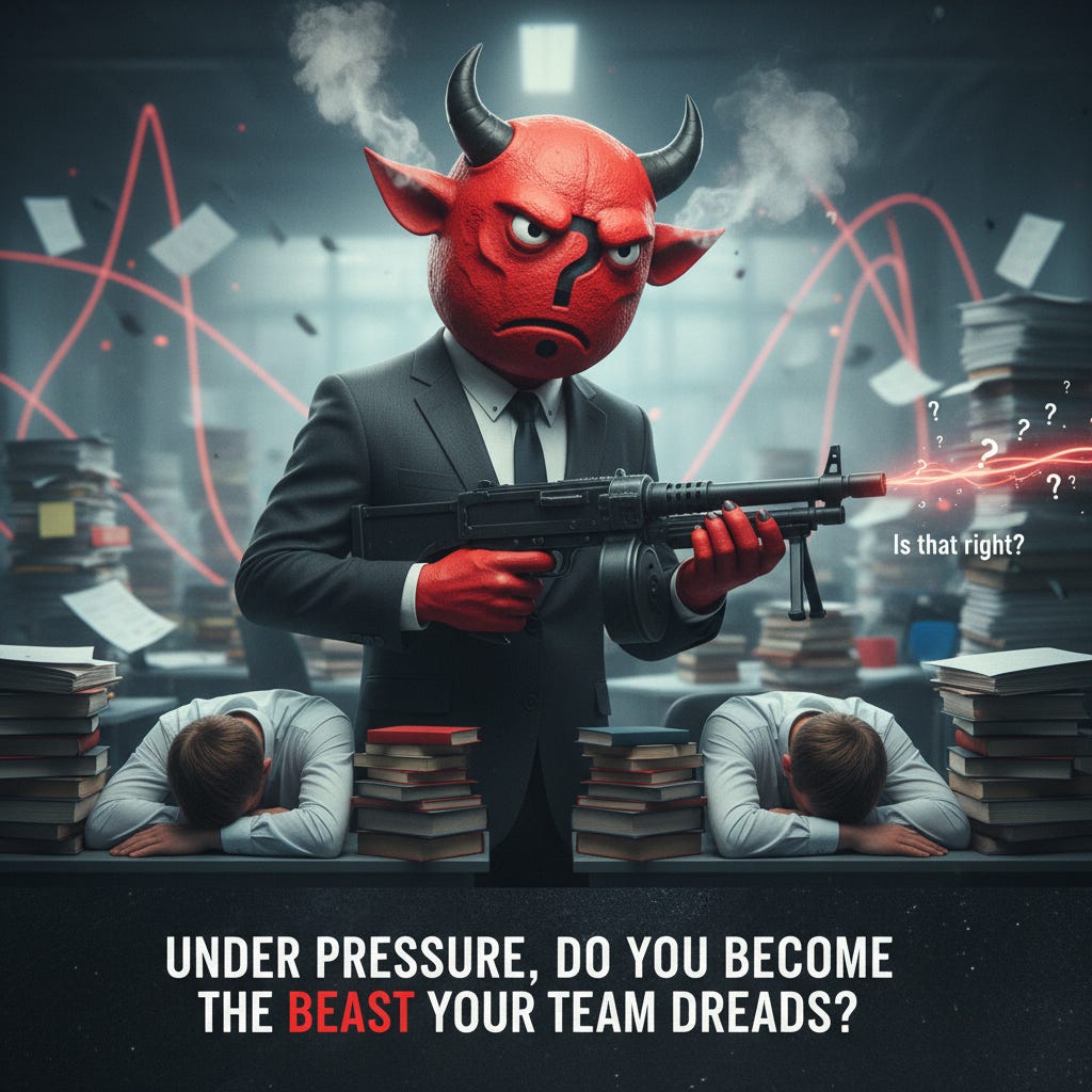 Do You Become a Beast Under Pressure?