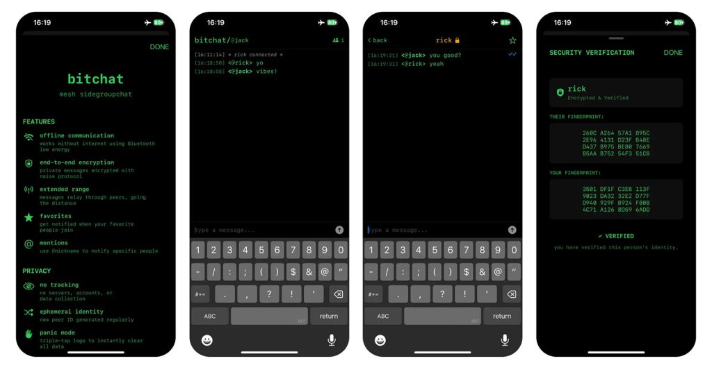 bitchat mesh, Jack Dorsey's messaging app debuts on the App Store - 9to5Mac