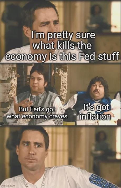 r/Bitcoin - We got inflation laddie, dont worry - its normal.