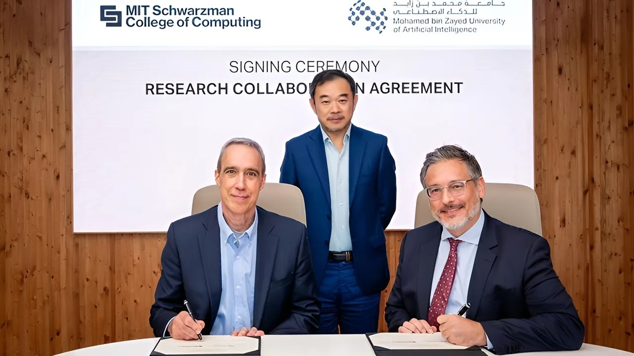 MBZUAI Partners With MIT To Launch Joint AI Research Program in UAE