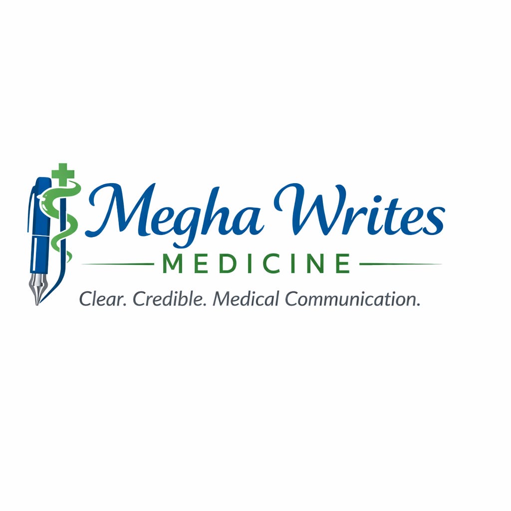 Megha Writes Medicine  logo