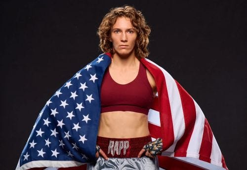 Hannah Rapp. Photo: Harry Aaron/Most Valuable Promotions
