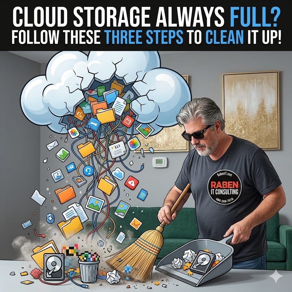 Cloud Storage Always Full? Follow These Three Steps to Clean It Up