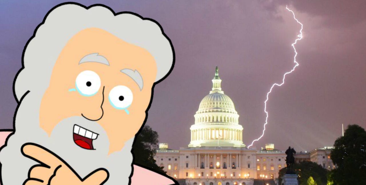 I Made A Thunderstorm To Ruin Trump’s Stupid Birthday Parade