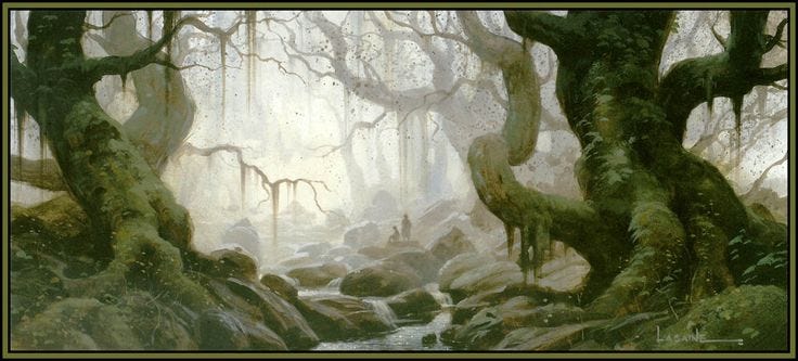 The Art of the Lord of the Rings Trilogy - Fangorn Forest