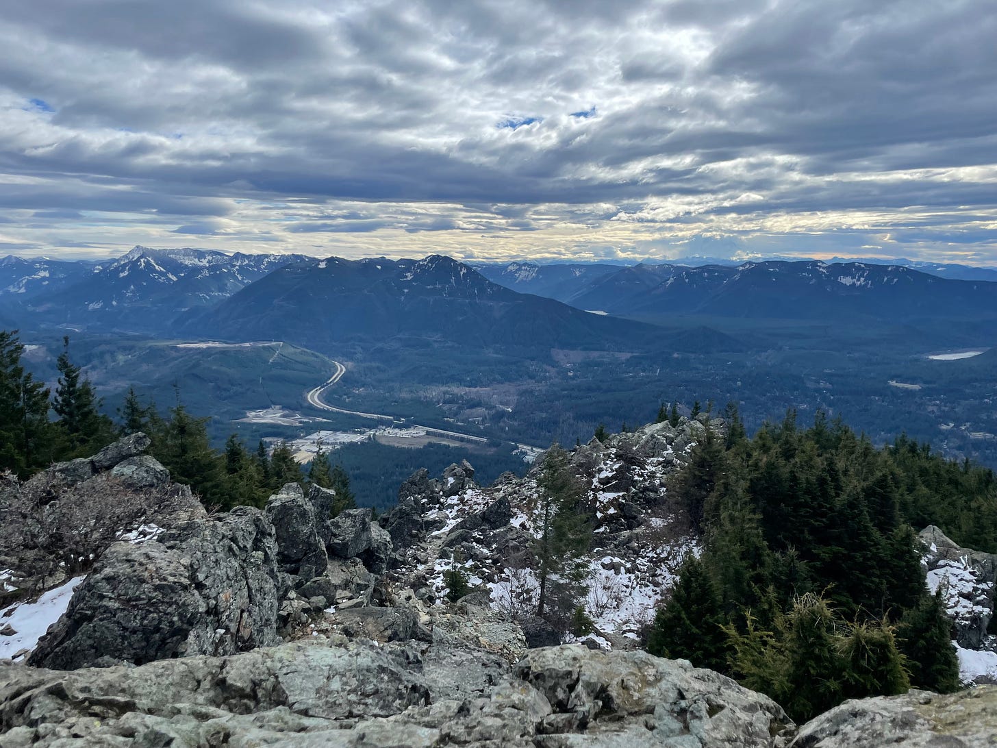 views from the summit of Mount Si