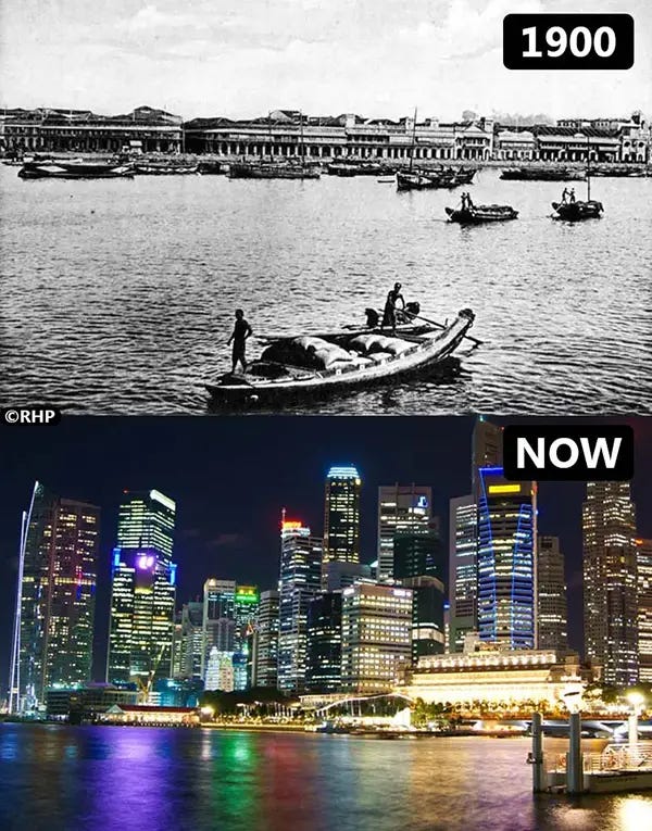 Singapore: An island nation's breathtaking ascent. Singapore: An island nation's breathtaking ascent.