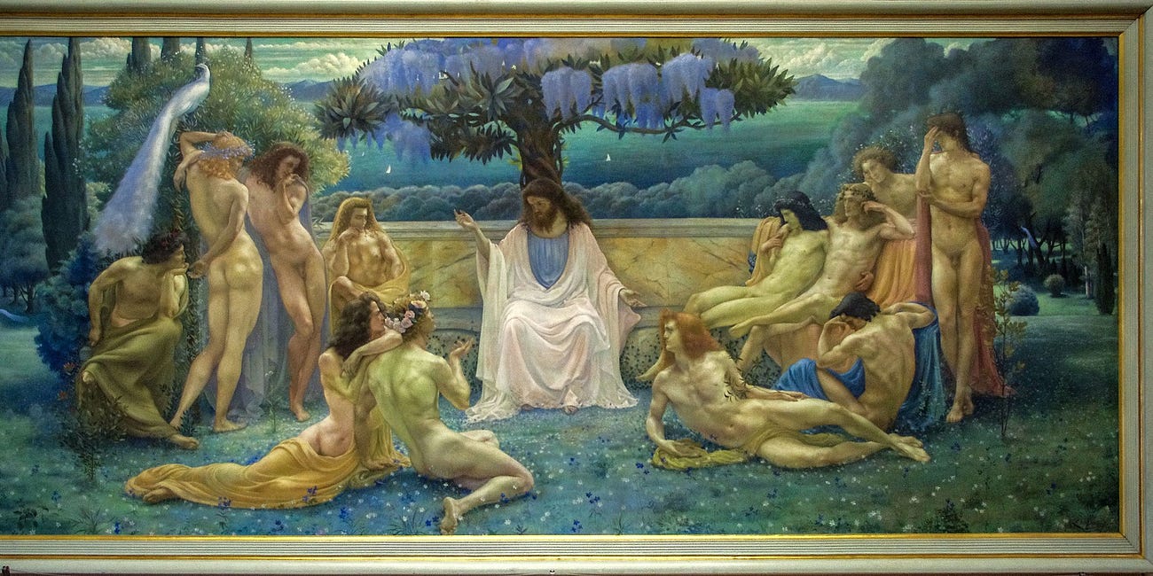 The Supreme Expectation & The Dark Star by Jean Delville